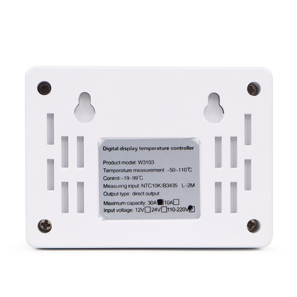 XH-W3103 Controller Digitale di Temperatura 5000W Alta Potenza Termostato Interruttore Controllo Automatico Temperatura AC220V -19 a 99℃ Interruttore