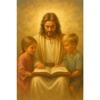 Newlyweds Jesus Catholic Posters Classic Pray Motivational Spirit Modern Prints Canvas Wall Art Picture Home Living Room Decor