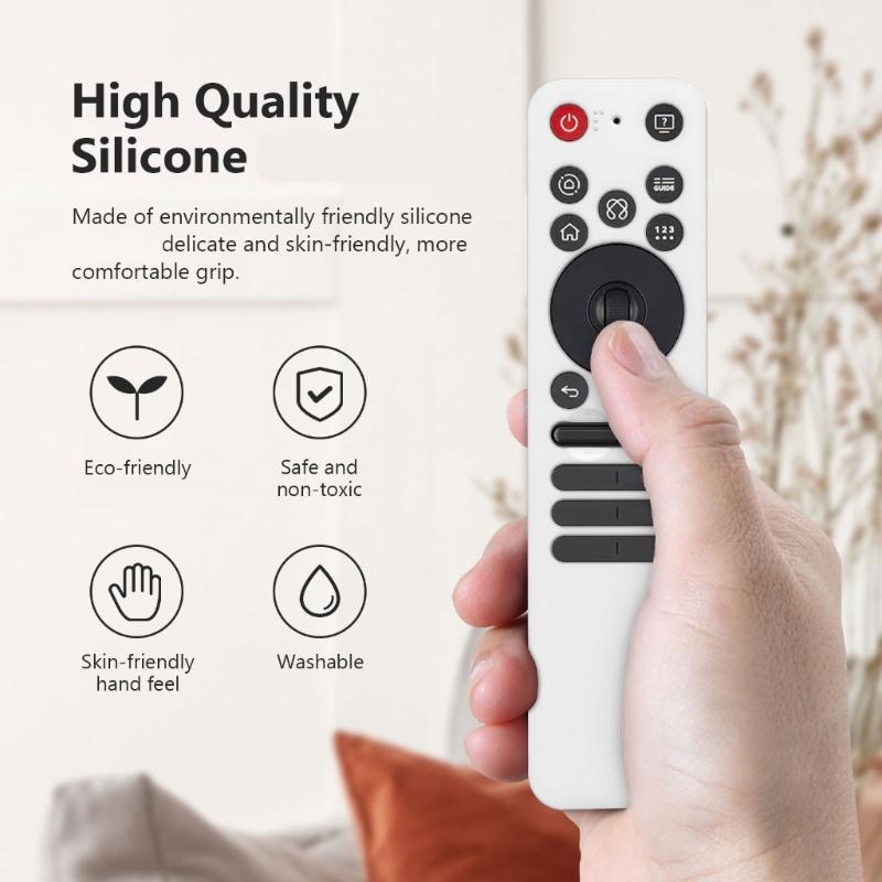 Silicone Cover Remote Silicone Case for TV Controllers Anti Scratch Surfaces Flexible Shockproof Design Easy Maintenance