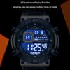 Naviforce Men's Sports LCD Digital Watch Silicone Strap Waterproof Night Mode Chronograph Week Multifunctional Outdoor Men's Boy Watch NF9241T