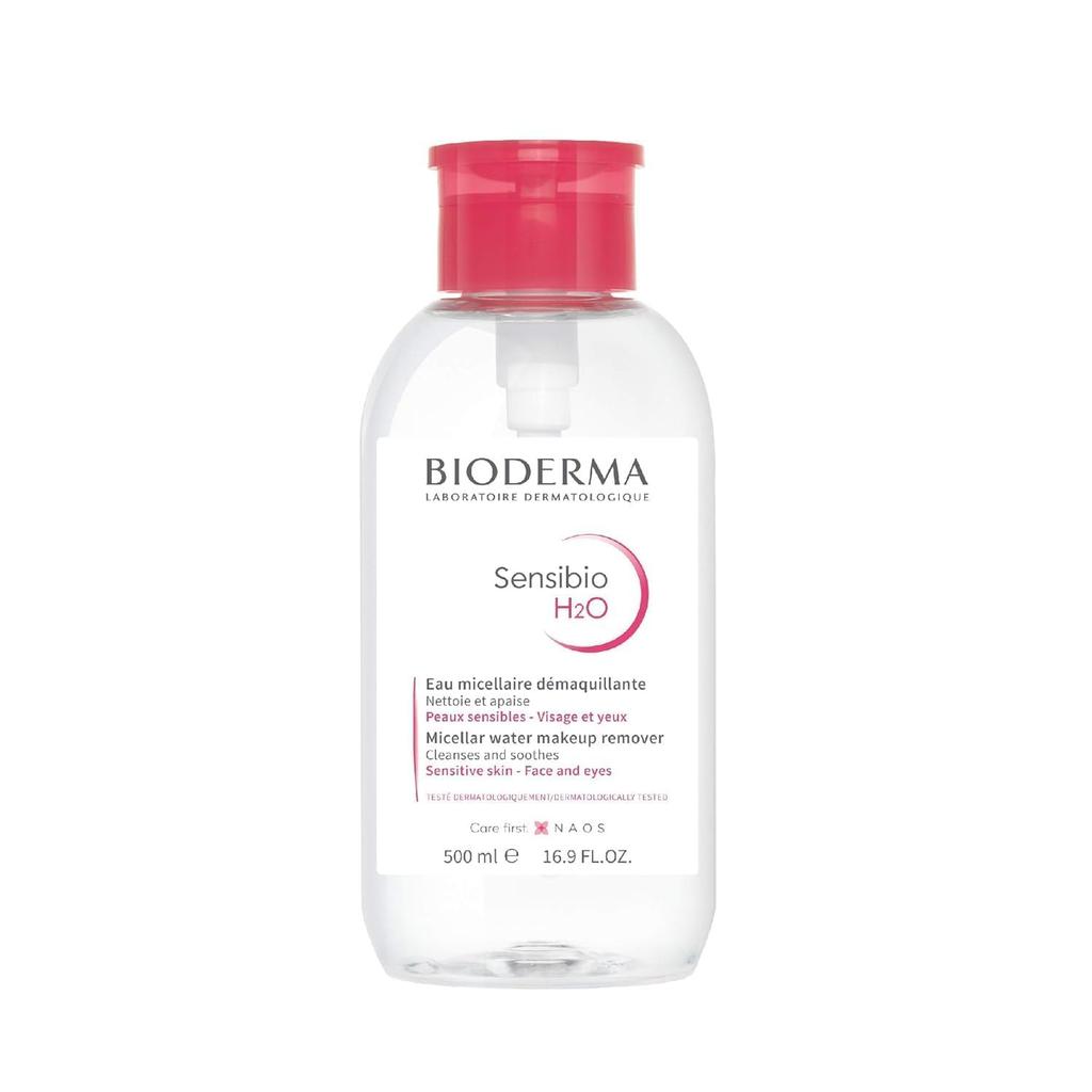 Bioderma-Sensibio-H2O Micelle Water-Makeup Remover Cleanser-Suitable for Sensitive Skin