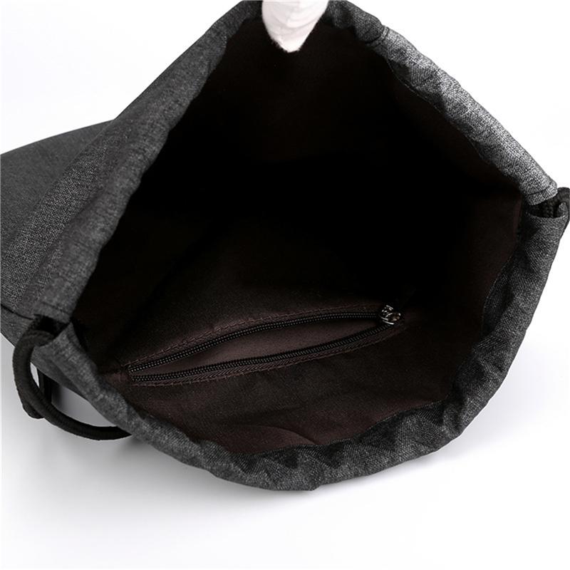 Lauf-Fitness-Sport-Klapprucksack Großes Kapazitätsbündel Kordelzugtasche Tragbarer wasserdichter Rucksack für Wandern und Camping