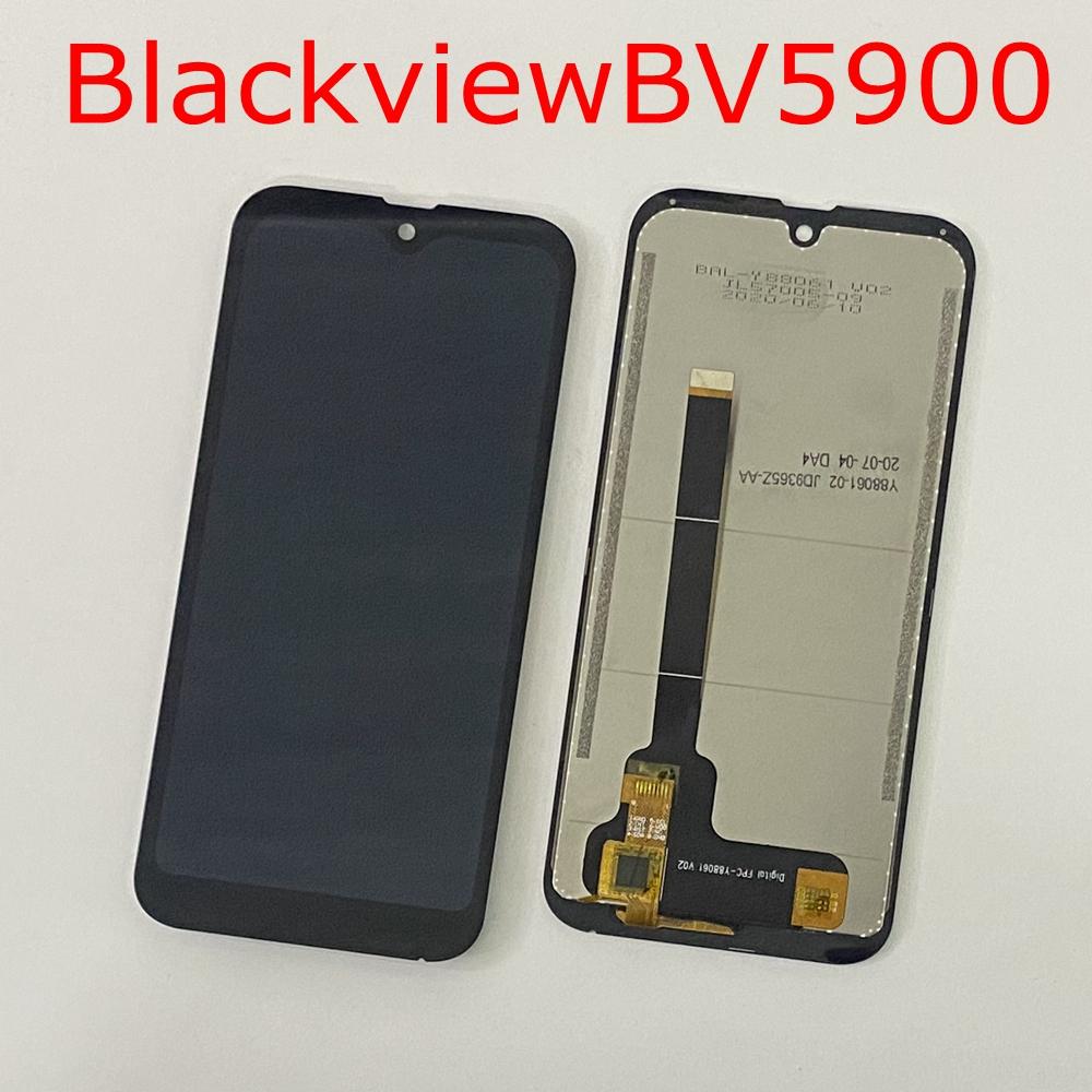 

LCD Screen and Digitizer Full Assembly for Blackview BV5900 Pro;Black; + Tools