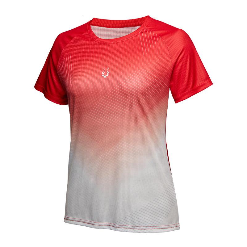 Athletic T Shirt For Women Summer Breathable Polyester Slim Fit Running Workout