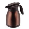 Perlmutt Metallkanne Tischplatte 1,0L Edelstahl Isoliert Braun Neo-Easis HB-1565