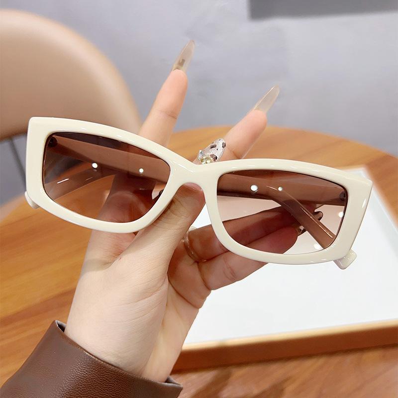 JYL TS High-end Sunglasses Women UV Protection Plain Face 98107 A-8951 кадмий оранжевый