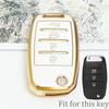 Shell For Kia Rio K2 K3 K4 K5 Sportage Picanto Optima Soul Ceed Sorento Forte Cerato Stinger Tpu Car Flip Key Case Cover Keyless