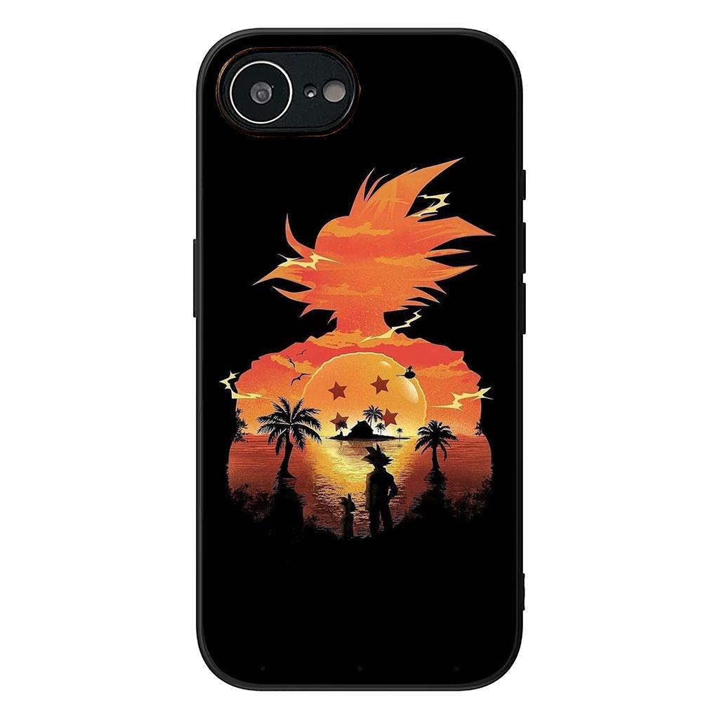 Wallpaper Dragon Goku Ball Z Phone Cover Case for Apple iPhone 16 15 14 Plus 13 12 Mini 17 Pro Max + ProMax 16E Air 16+ Casing