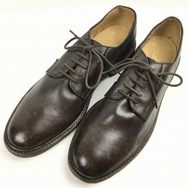 FRYE Vintage Plain Toe Business Shoes Dark Brown Size 11.5D 29.029.5 Men’s(USED)