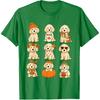 Cute Goldendoodle Fall Dogs Pumpkin Autumn T-Shirt