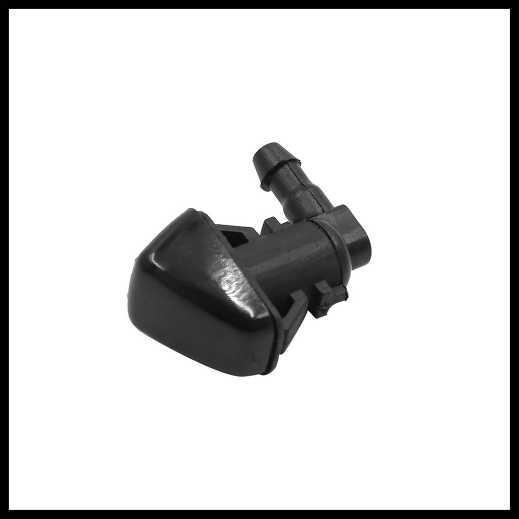 2pcs Black Plastic Front Windshield Wiper Nozzles 7C3Z-17603-A for Ford F150 2007-2011 Durable Material