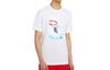 T Shirts Men's White Crew Neck Moderate Straight Fit CK9514-100