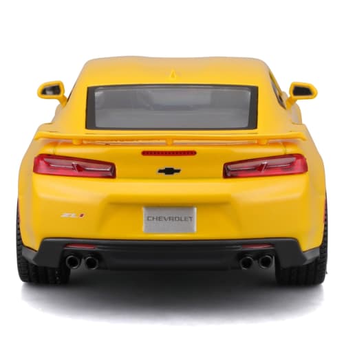Maisto 1/24 Scale Diecast Model of the 2017 Chevrolet Camaro ZL1 In Yellow (product Number 31512 YL)