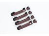 Haval H9 Exterior Trim: Bright Strip Door Handle & Armrest Stickers (Fits 25 Models)