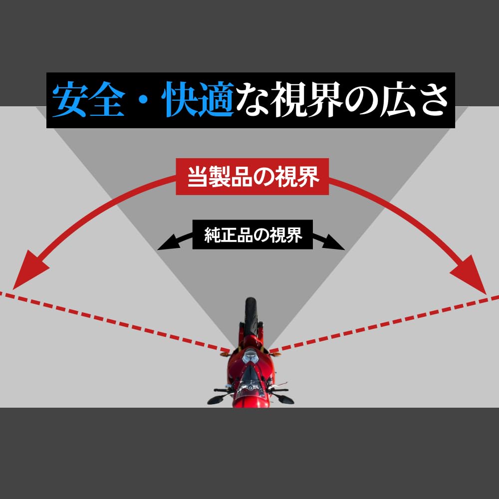 HID-YA H4 LED Motorcycle Headlight 49600cd (Candela) [60W HID Brightness] Explosive Light Vehicle Inspection