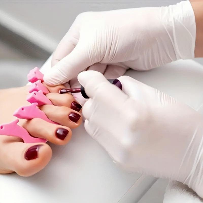 20/50/100PCS Disposable  White Nitrile Gloves for Kitchen Cleaning Manicure Dishwashing Waterproof Household Cleaning Tools