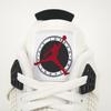 Baskets Homme Air Jordan 4 Retro Flight Club Blanc Voile Noir IM4002-100