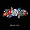 Fashion Flower Barrettes Resin Foral Hair Clip Barrette Crystal Hairpin Headwear For Woman Girls Hair Styling Accessories
