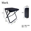 Camping Folding Chair, Outdoor Folding Stool, Metal Lightweight Folding Stool, Folding Fishing Chair, Pen Bag Stool, Handbag Sto