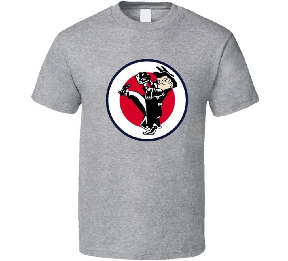 Ретро Бейсболка с талисманом Washington Senators Унисекс Футболка L