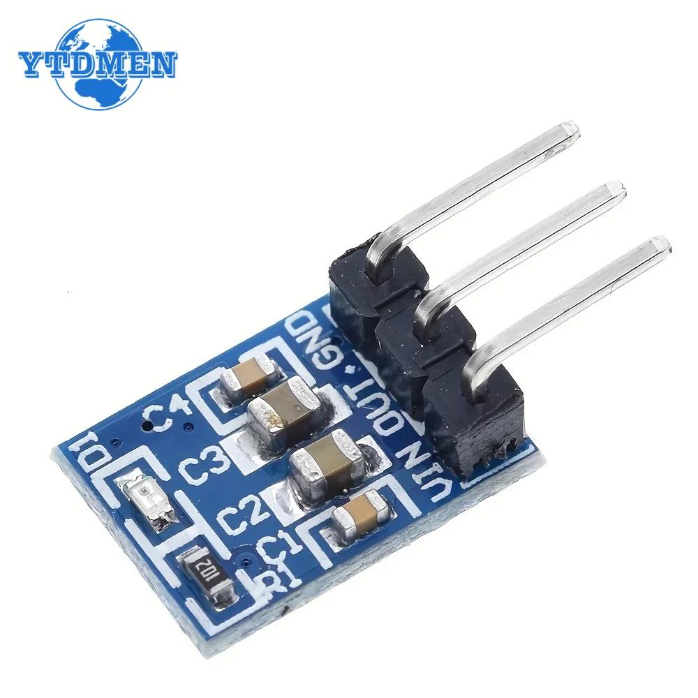 5pcs AMS1117 DC4.5V-7V To 3.3V Mini DC-DC Step Down Power Supply Module 3 Pins 800mA