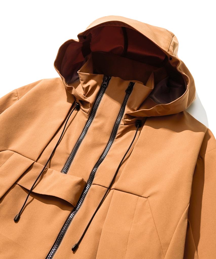 Kalapatthar 3 Layer Hard Shell Mid-Jacket - Orange