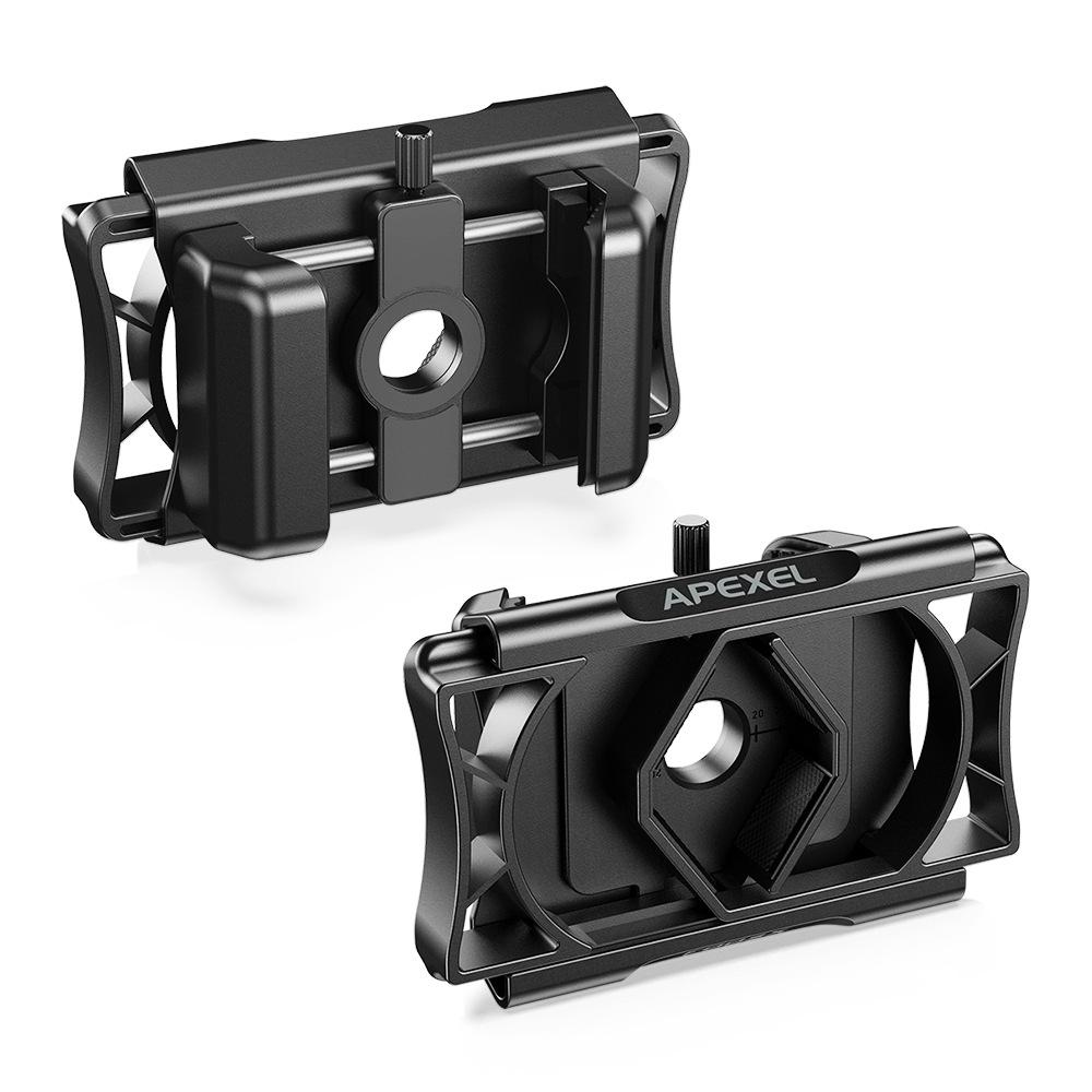 APEXEL 2nd Gen 360° Rotating Phone Clip for Binoculars/Monoculars Eyepiece