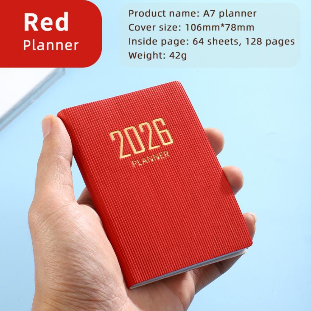 Pocket Appointment Book A7 Notebooks High Quality Diary Weekly Planner  Students