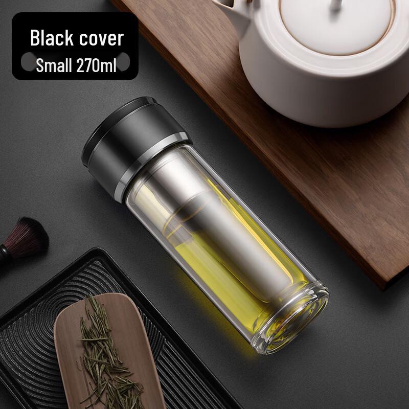 

SX Double-Layer Tea Infuser Glass Cup