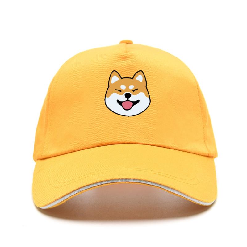 Funny Kawaii Cute Shiba Inu Dog Women Hat Gift Print Pink Hip Hop Cap Summer Unisex Women Baseball Cap Dog Animal Lovers Hats
