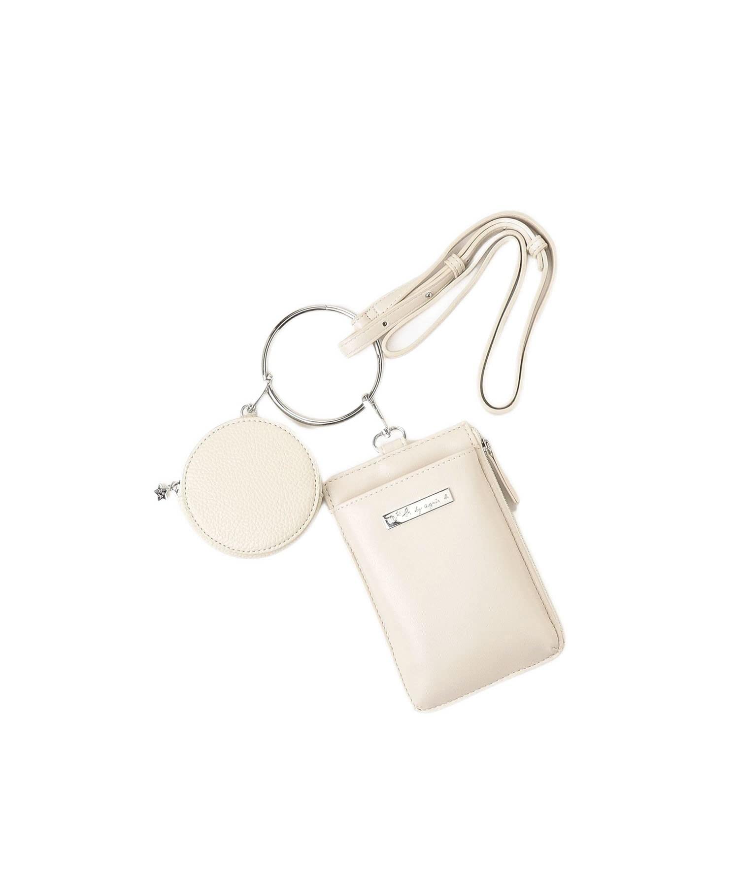 

b by Ring Multi Pochette WT65 POCHETTE Free Белый [agnes b] [too agnès b] Женская