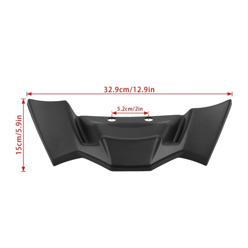 Motorcycle Accessories Front Spoiler Winglets Aerodynamic Wing Spoiler Front Fairing For BMW S1000R M1000R F900R 2021-2025 23 24