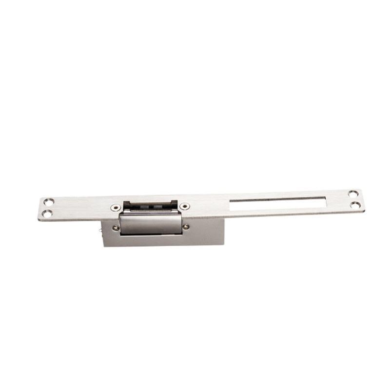 12V CE Electric Strike Lock Narrow European Long Panel Fail Safe Fail Secure Door Lock for Office Glass Wood Doors OEM