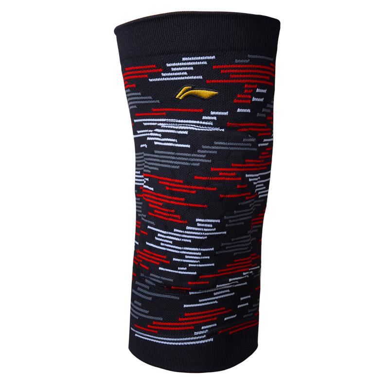 Li Ning Soccer Ball Basketball Running Cycling Fitness Unisex Elastane Polyester Polyamide Knee Pads LDEP834-1 M