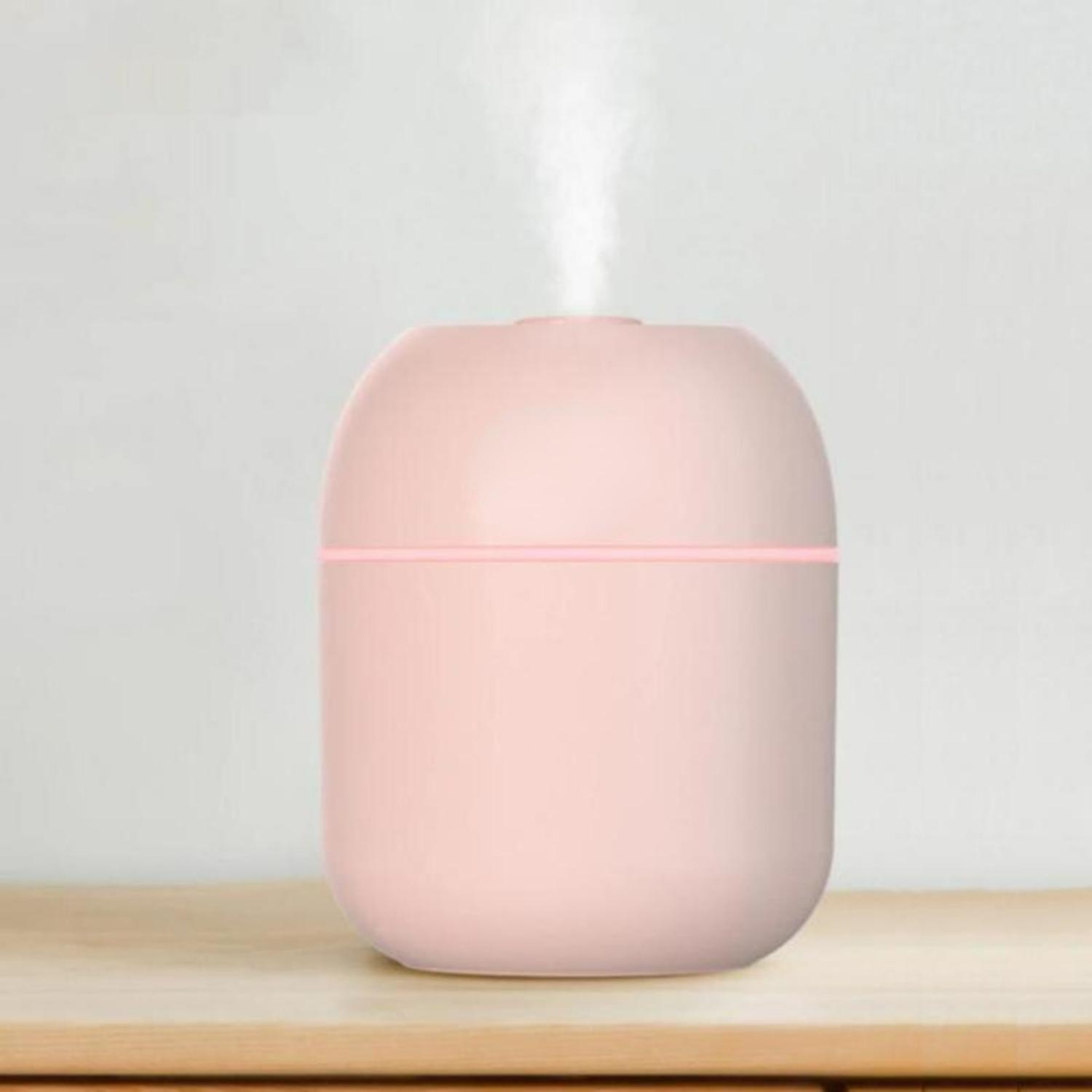 

Стильный портативный мини-компактный USB-увлажнитель воздуха в форме капли воды - емкость 220 мл для настольного компьютера, офиса и автомобиля Mexico&220ML детские розовый