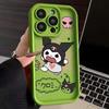 Stomp Kuromi Compatible Apple 16 Phone Case, iPhone 17 Pro, New 15 Pro Cartoon 14 Cute 13 Soft