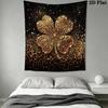 Leaf Wall Tapestry Aesthetic Wall Hanging Printed Fabric Blanket Decorative Tapestries for Bedroom Living Room Home Decor