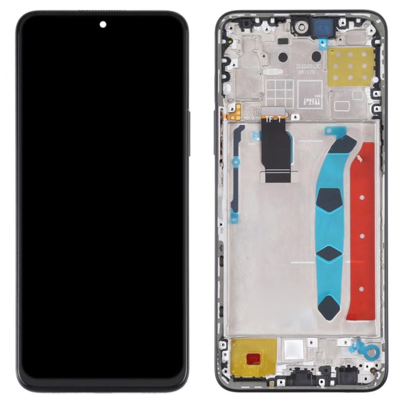 

For Honor X8 4G/X30i Grade C LCD Screen and Digitizer Assembly+Frame Replacement Part (without Logo) Black