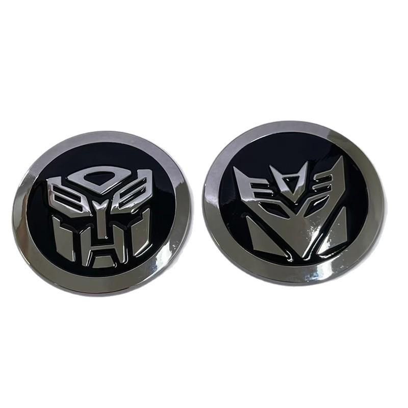 Transformers Movie Autobots Badge Decepticons Logo 3D Alloy Stickers Car Decorative Accessories Gift
