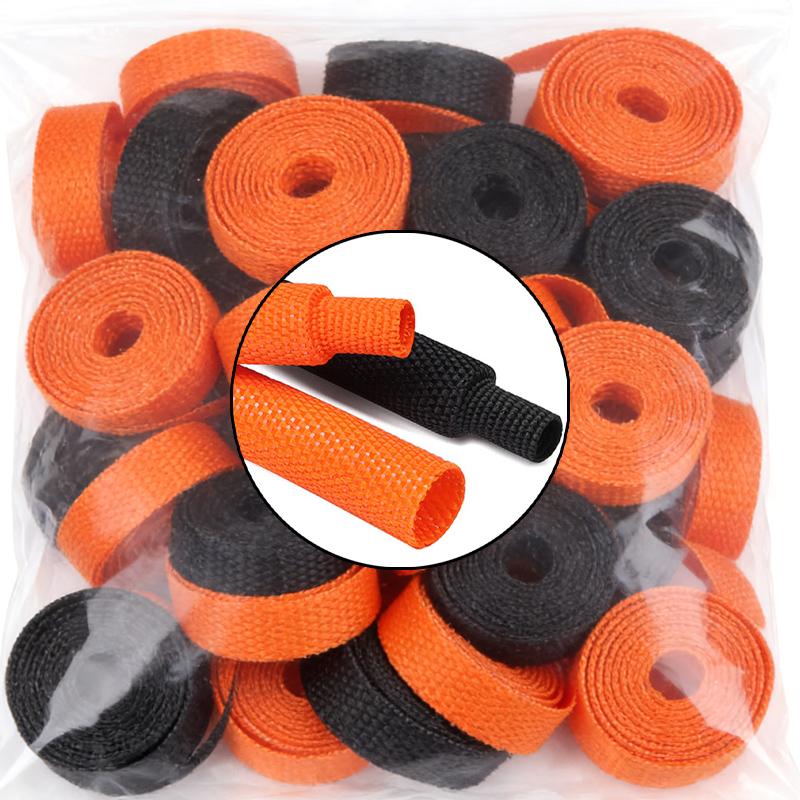 10/1M Heat Shrink Braided Sleeving Mesh Automotive Split Sheathing Wrap Management Heat Shrink Tube Home Device Protect Sleeve
