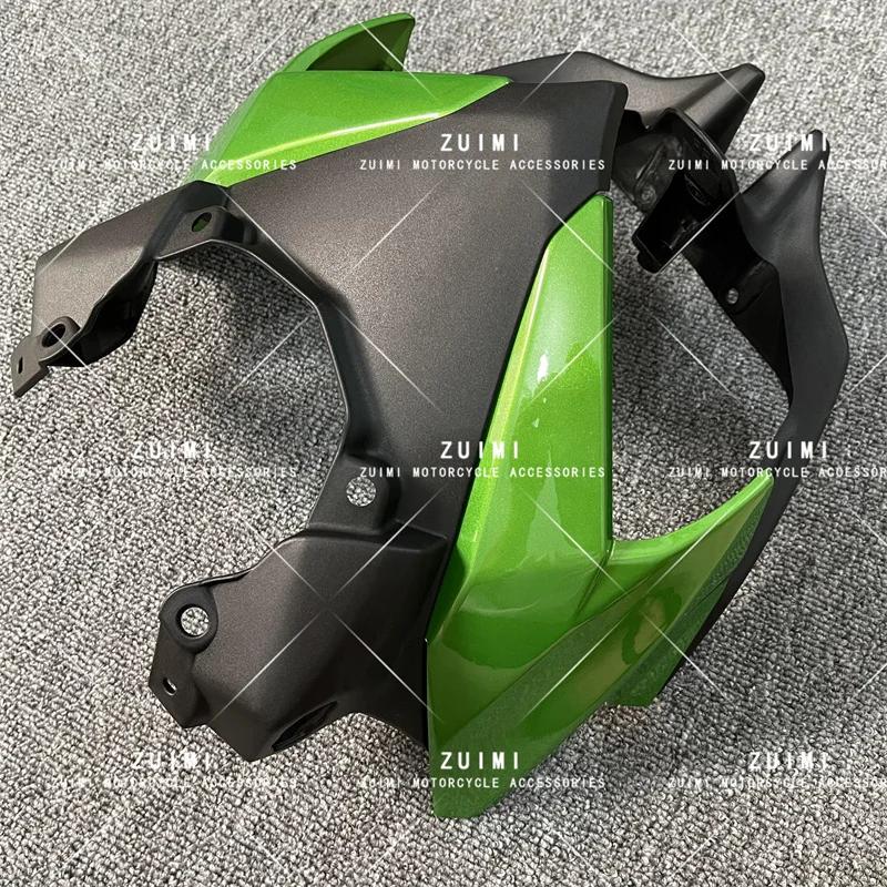 Headlight Fairing Upper Nose Hood Shroud Cover Front Turn Signal Bracket  Lower Panel Fit For Kawasaki Z650 2020 2021 2022