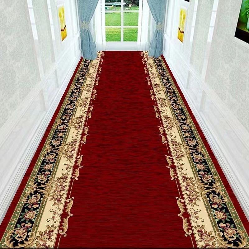 European Style Hallway Carpet Entrance Door Mat Balcony Entrance Mat Hotel Living Room Bedroom Anti Slip Mat