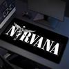 Nirvana Band Xl Gaming Mouse Pad Nonslip Rubber Base Stitched Edge Waterproof Desk Mat For Pc Laptop Gamer Office Computer Accessories C929115