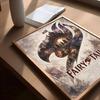 1pc Anime Fairy Tail Poster Sticker Print Waterproof Wall Art For Living Room Bedroom Home Decor