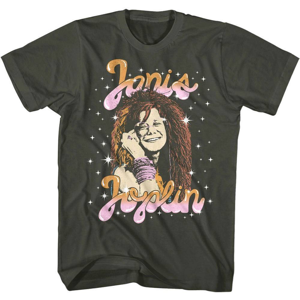 Janis Joplin Sparkles Live In Concert Men T Shirt XXXL