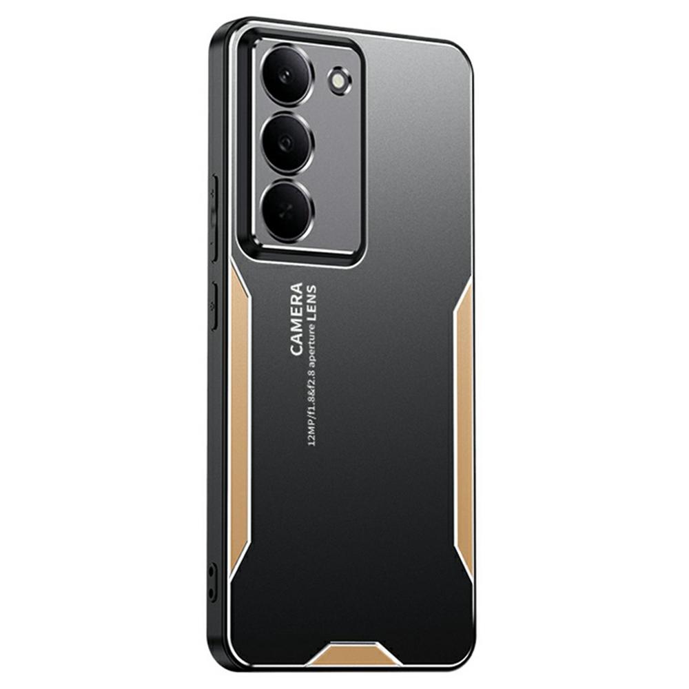 Pro Realme 14x 5G/V60 Pro 5G Pouzdro Hliníková slitina TPU PC Kryt zadní strany telefonu