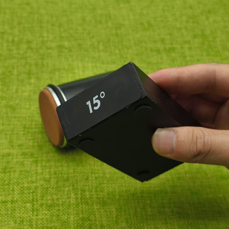 Brousek na nože s válečkem, oboustranný diamantový brousek, magnetický úhlový váleček 15-20°, pro kuchyň