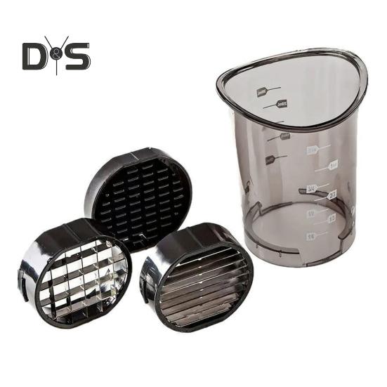 Fruit Splitter Cup Slicer with Removable Push Plate Dual-Function Base Cutter for Strawberries Grapes Kitchen Gadget for Home Restaurant Picnic