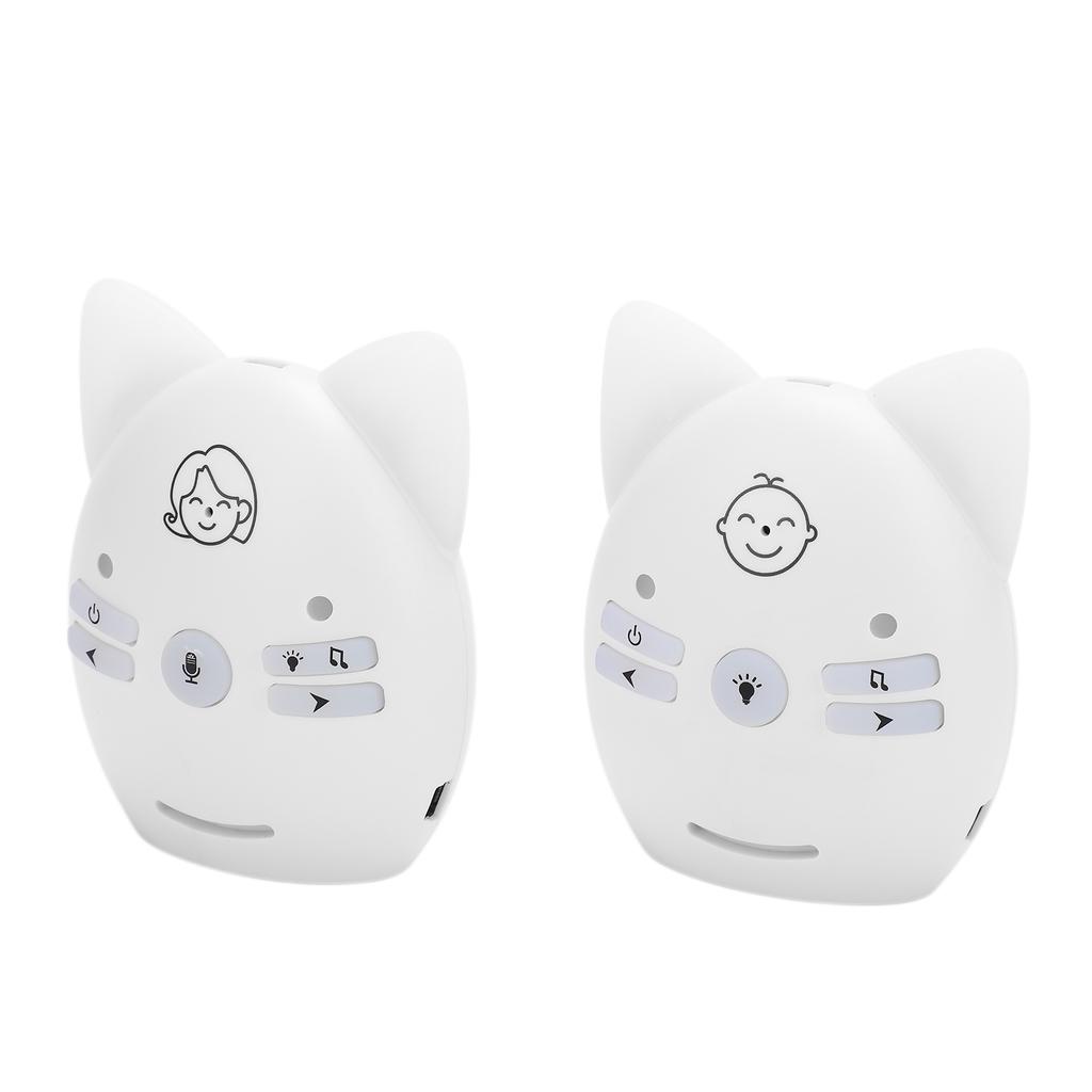 Wireless Audio Baby Monitor Two Way Talk Baby Monitor with Night Light Music