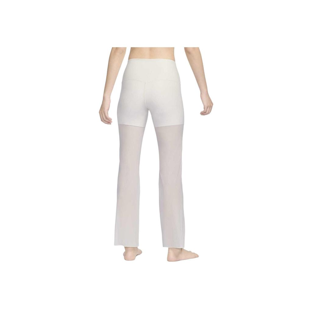 Nike Zenvy Dri-Fit Solid Quick-Dry High-Waisted Lightweight Casual Pants Women Bottoms Light-Brown FV7895-104